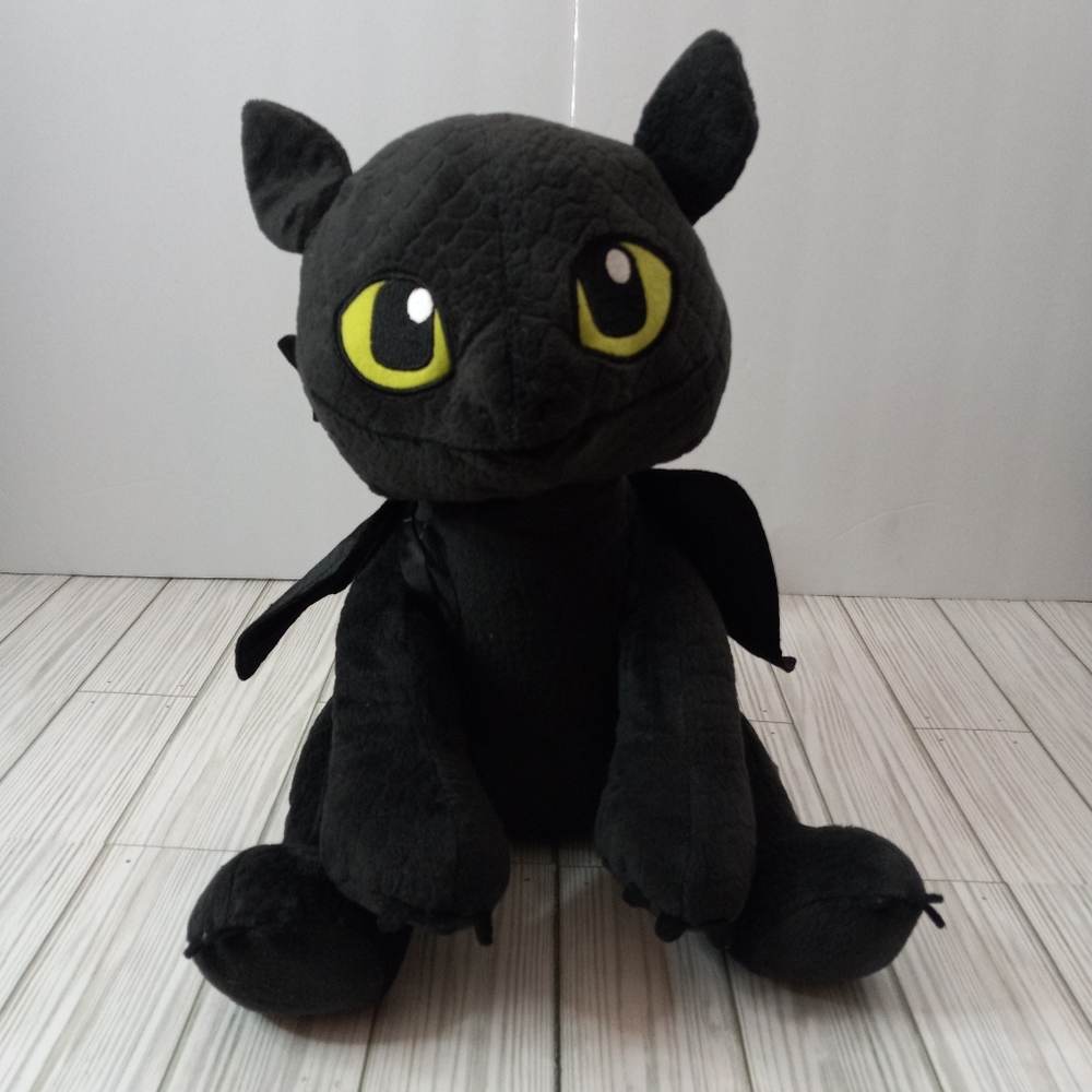 Build A Bear How To Train Your Dragon Night Fury Toothless 2014 Plush